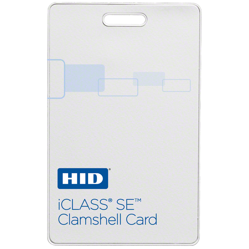 HID 3350 iCLASS SE Clamshell Contactless Smart Card
