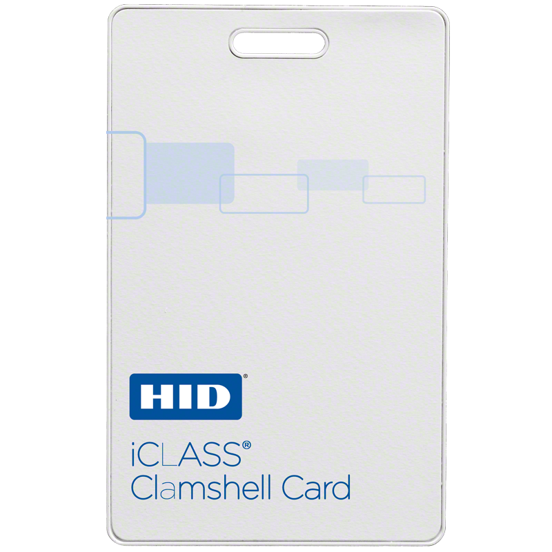 HID iCLASS SE Clamshell Contactless Smart Card, 2k bit