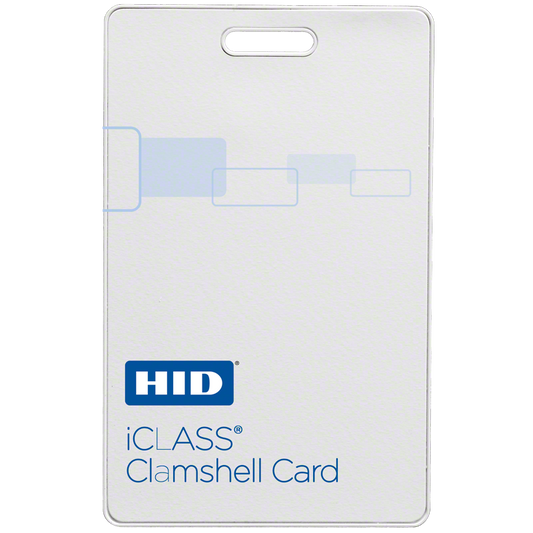 HID iCLASS SE Clamshell Contactless Smart Card, 2k bit